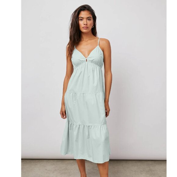 Rails Light Blue Spaghetti Strap Dress NWT - Picture 1 of 2